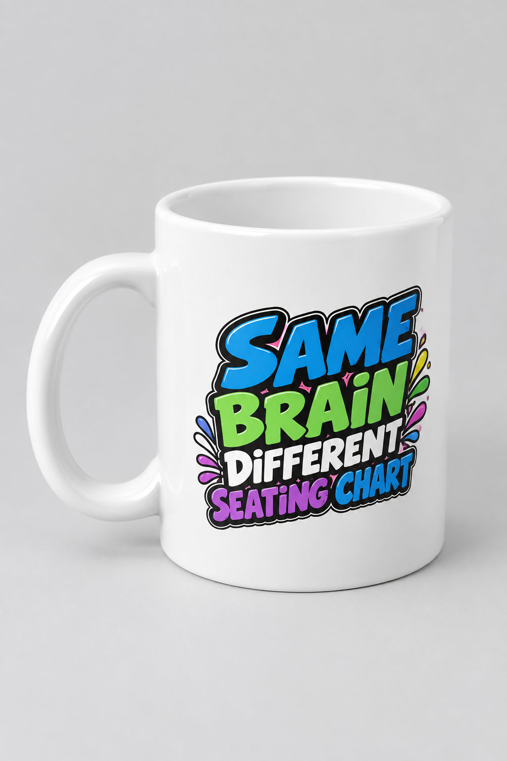 Personality Seating Chart Mug