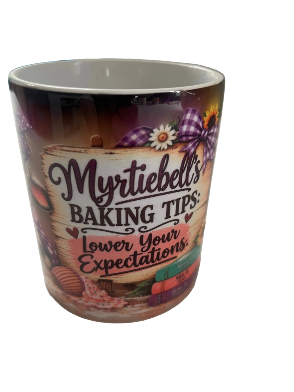 Myrtiebell’s Baking Tips Mug