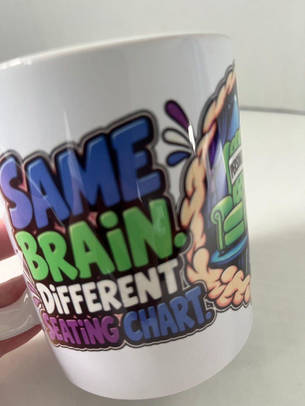 Personality Seating Chart Mug