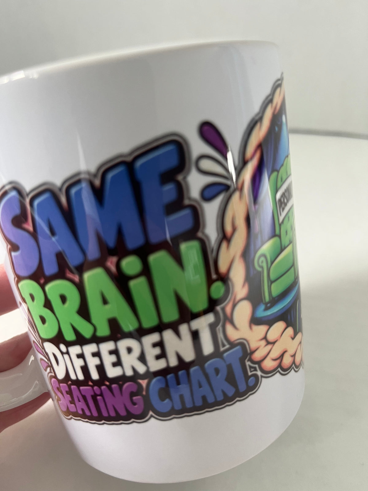 Personality Seating Chart Mug