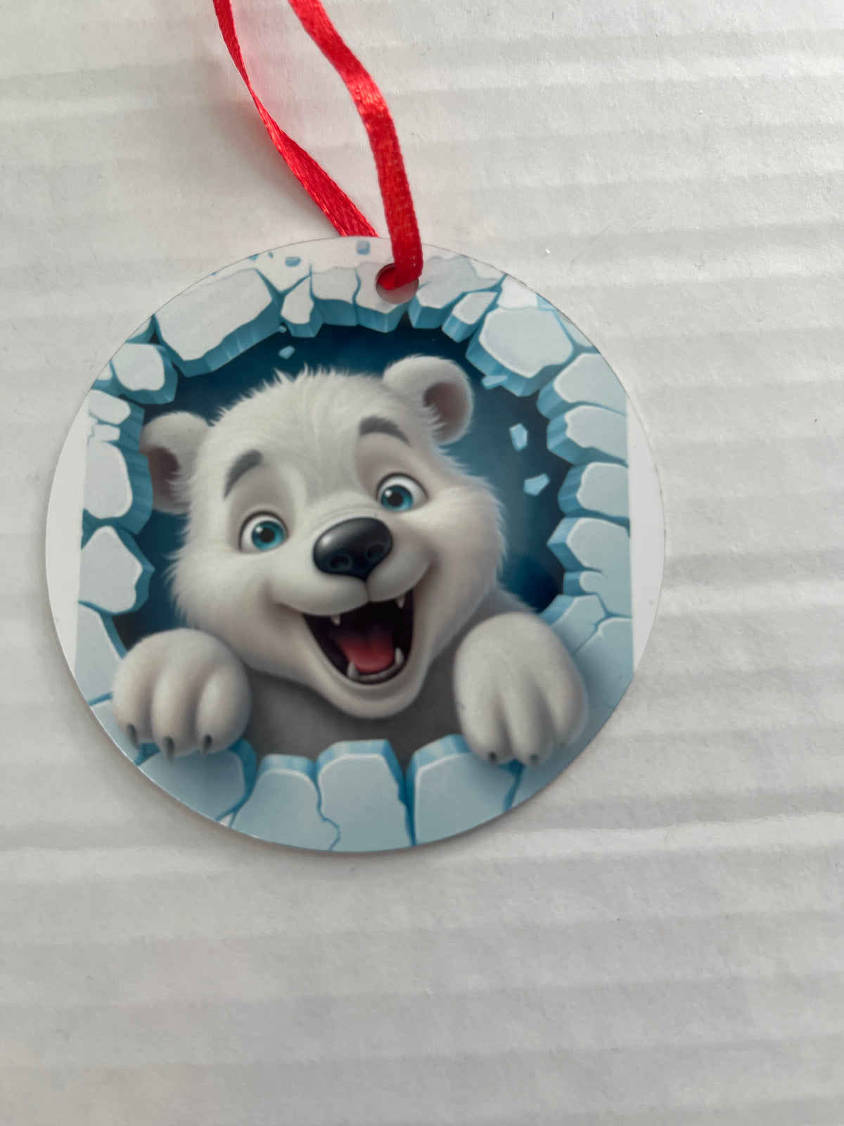 Classic Aluminum Christmas Ornament – Choose Your Design