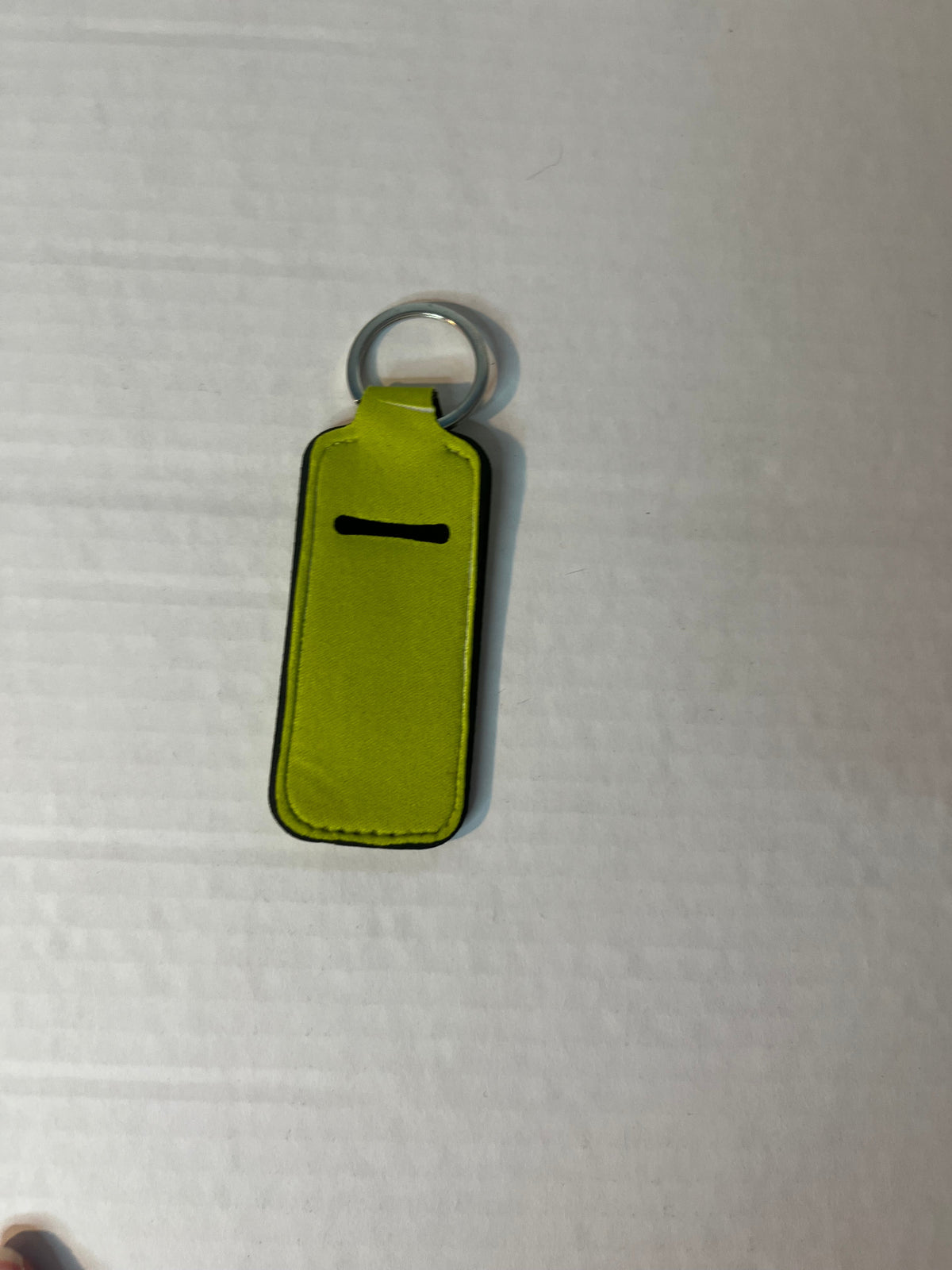 Sublimation Lip Balm Holder Keychain