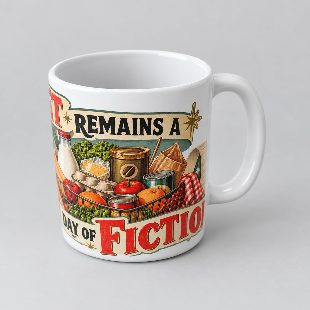 "My Budget" Vintage-Style  Ceramic Mug