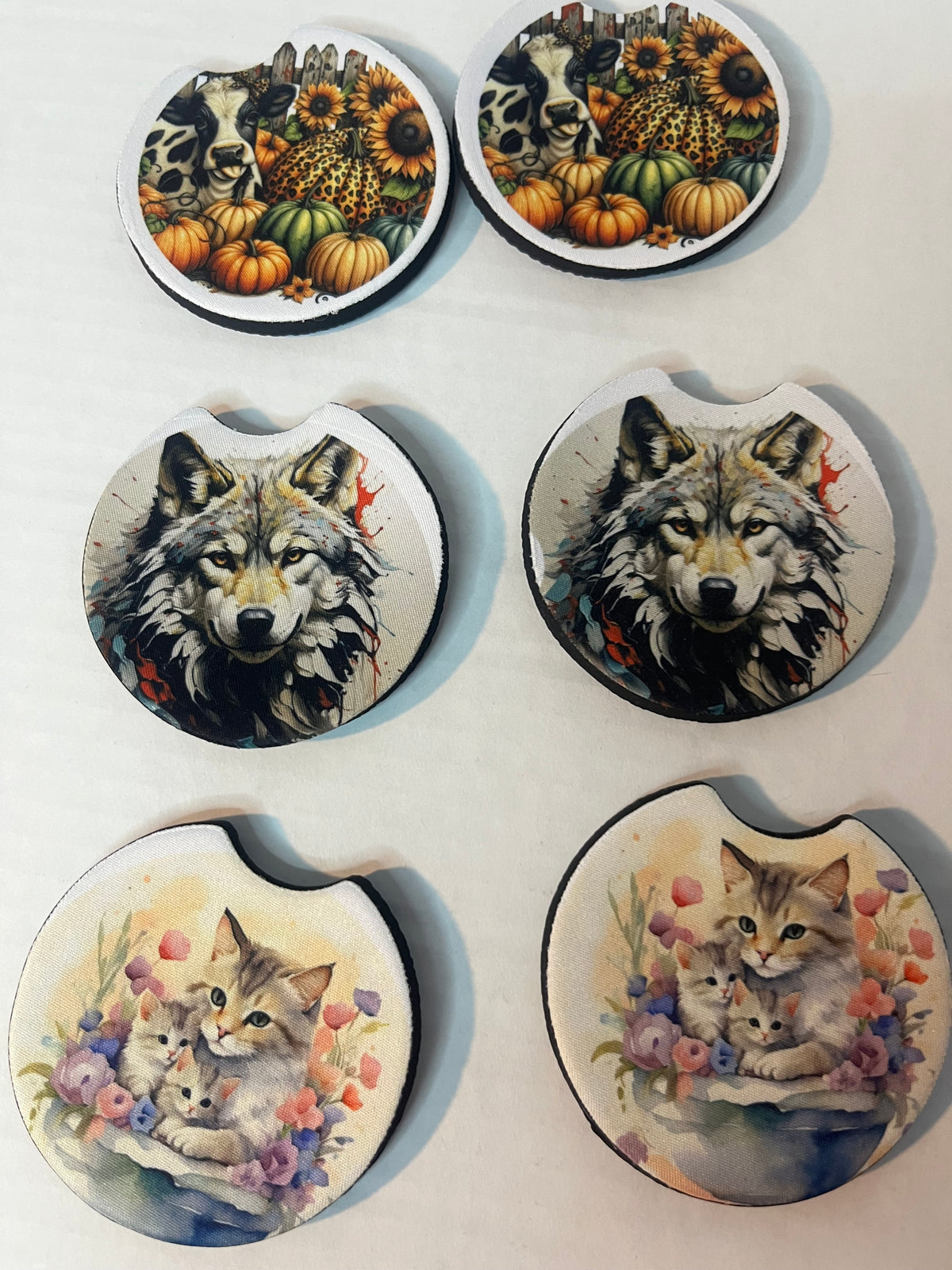 Sublimation Car Coasters Set of 2