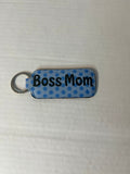 Sublimation Lip Balm Holder Keychain