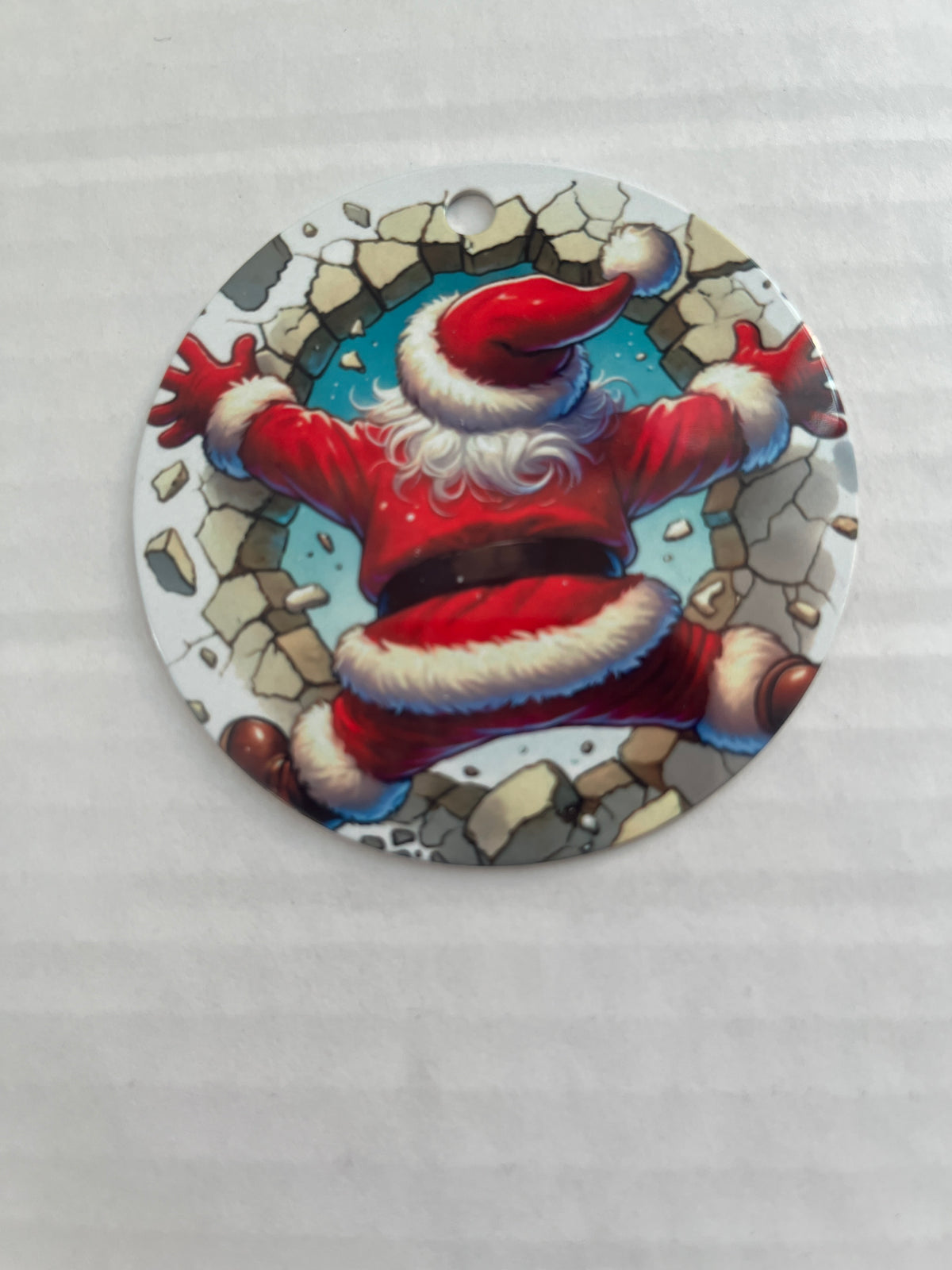 Classic Aluminum Christmas Ornament – Choose Your Design