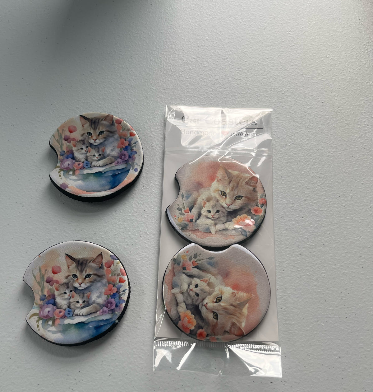 Sublimation Car Coasters Set of 2