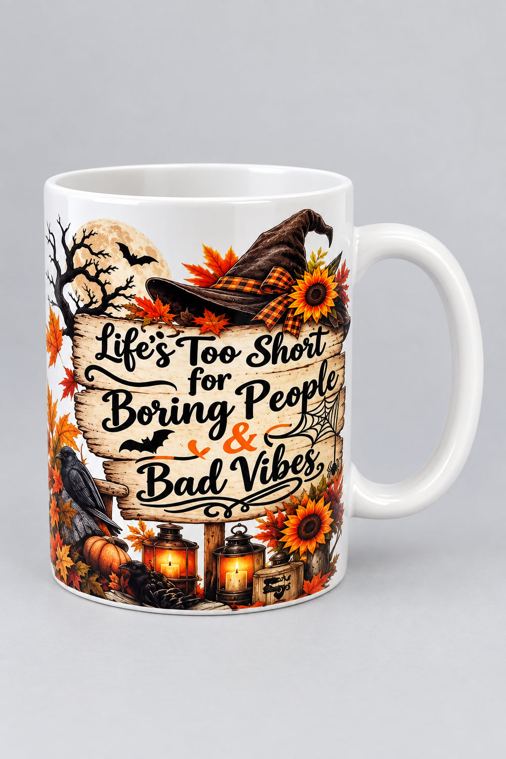 Bex "Life's Too Short For Boring People and Bad Vibes"  Mug
