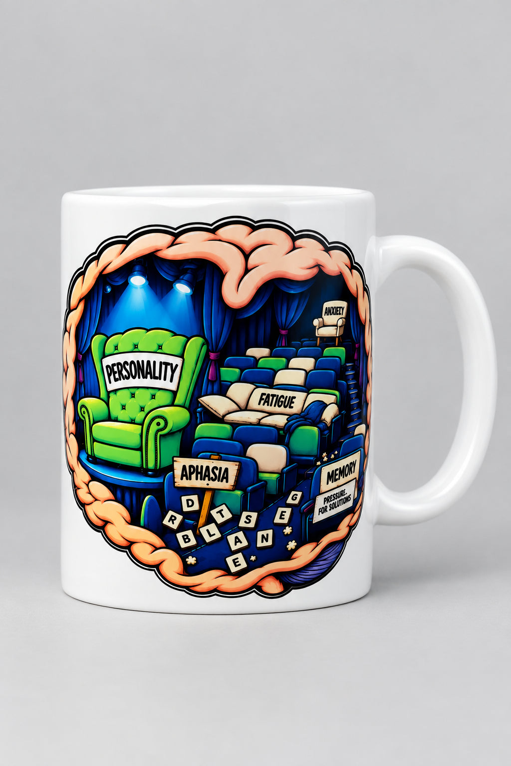 Personality Seating Chart Mug
