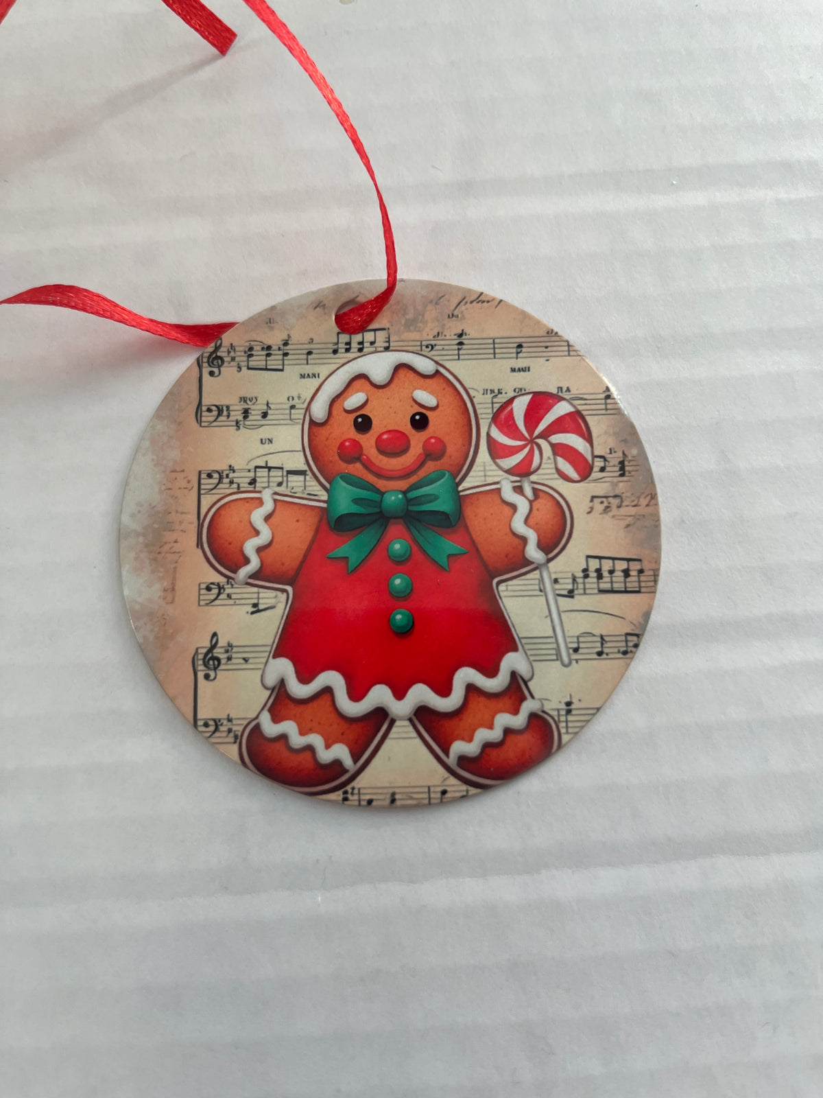 Classic Aluminum Christmas Ornament – Choose Your Design