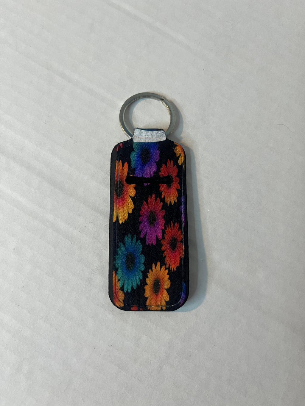 Sublimation Lip Balm Holder Keychain