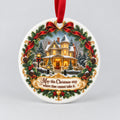 "May This Christmas Stay" Premium Porcelain Keepsake Ornament