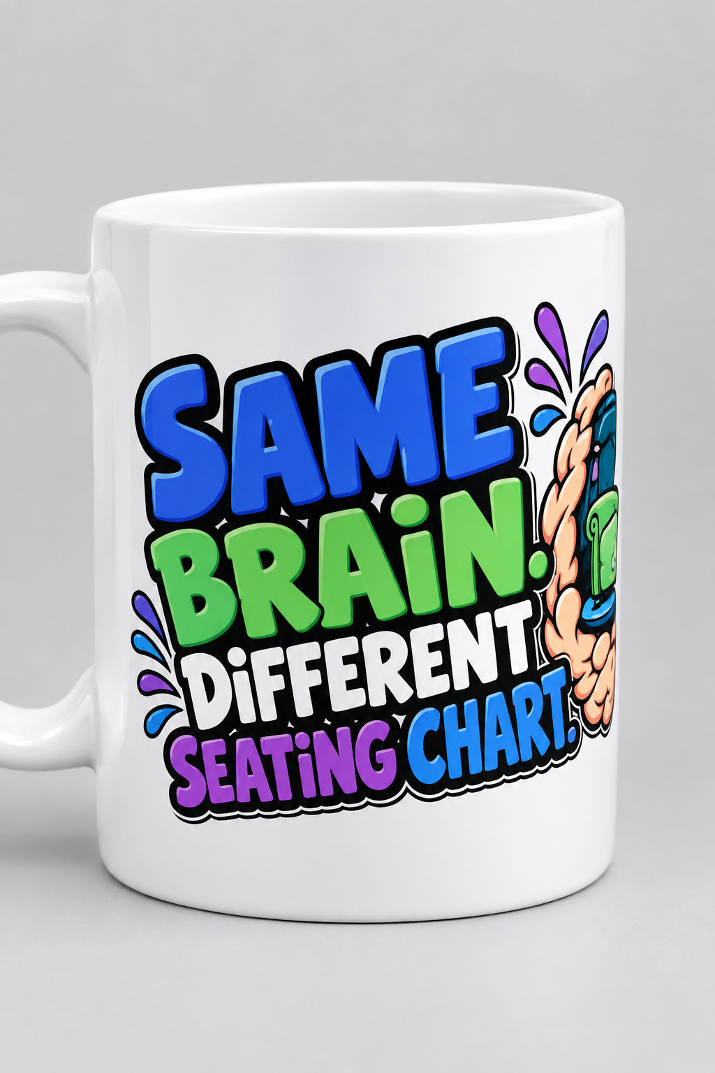 Personality Seating Chart Mug