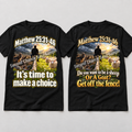 Sheep & Goats-Matthew 25:31-46 T-Shirt