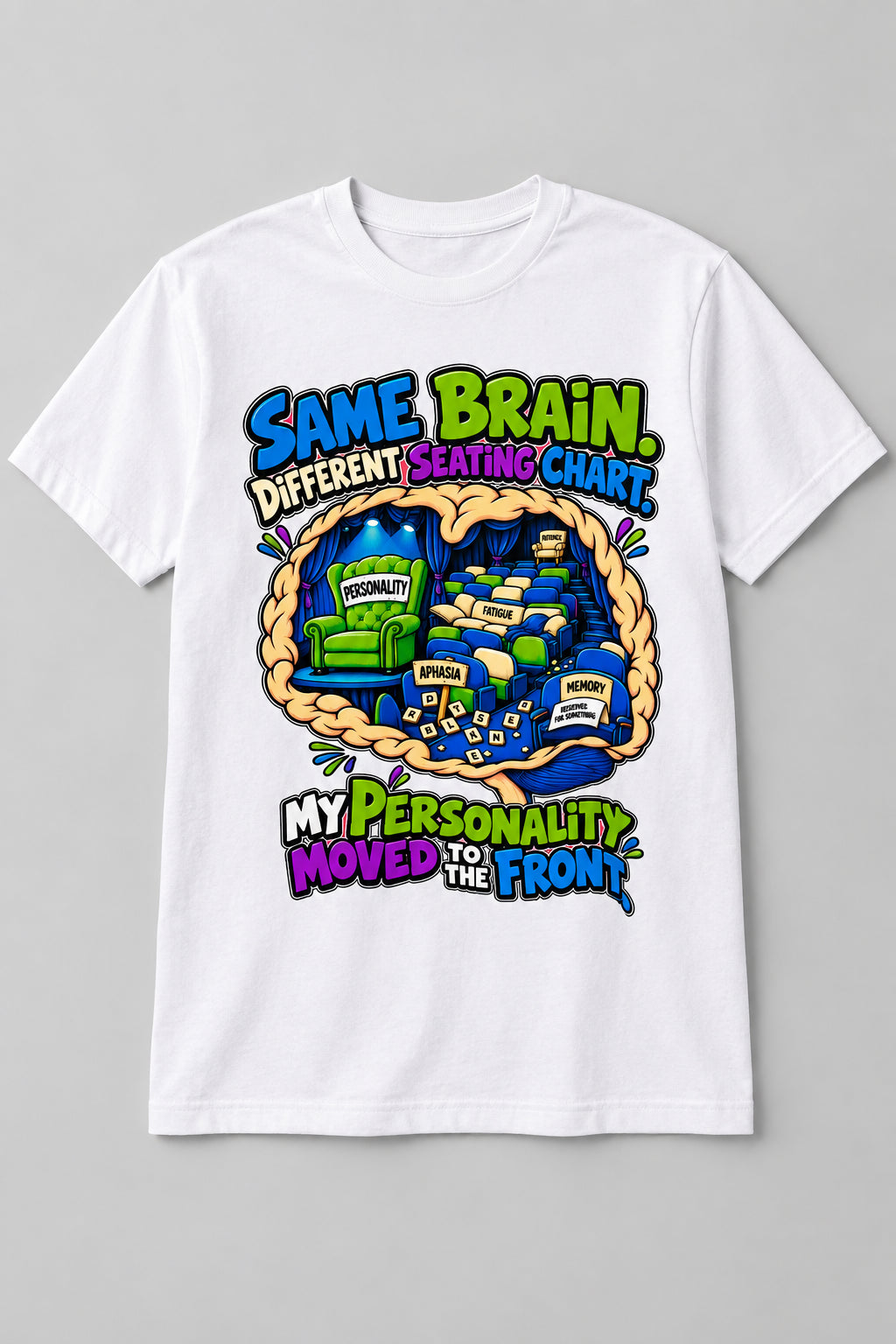 Personality Crew Neck T-Shirt